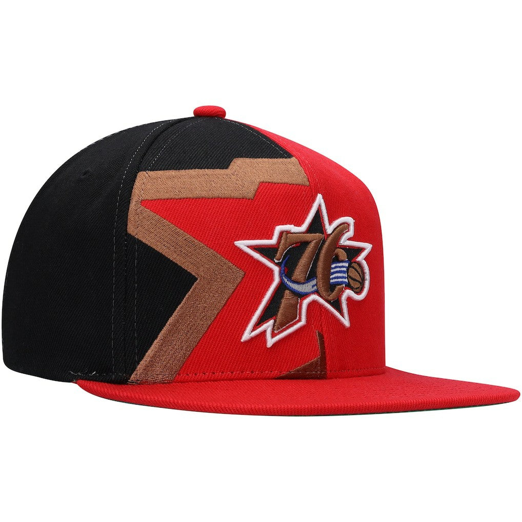Philadelphia 76ers Hardwood Classics Retroline Snapback Hat Discount