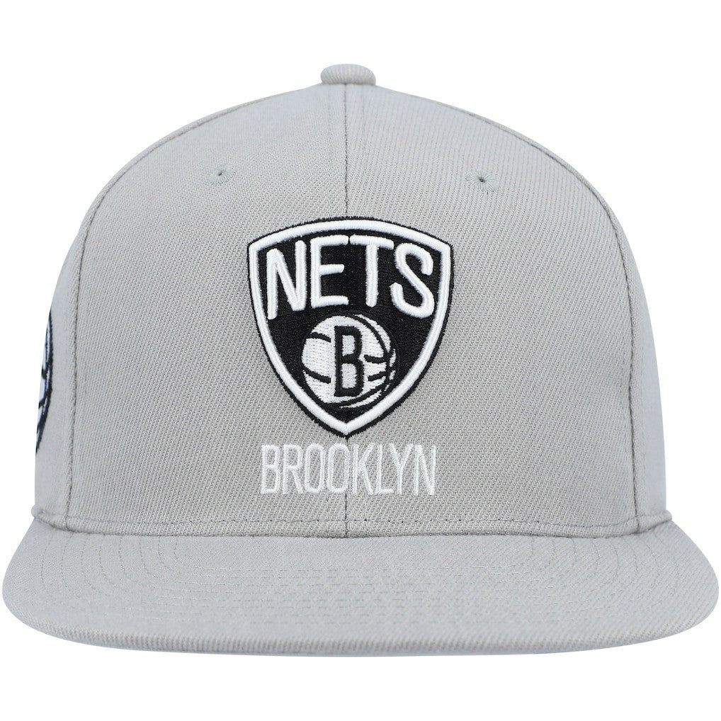 Brooklyn Nets Side Core 2.0 Snapback Hat New