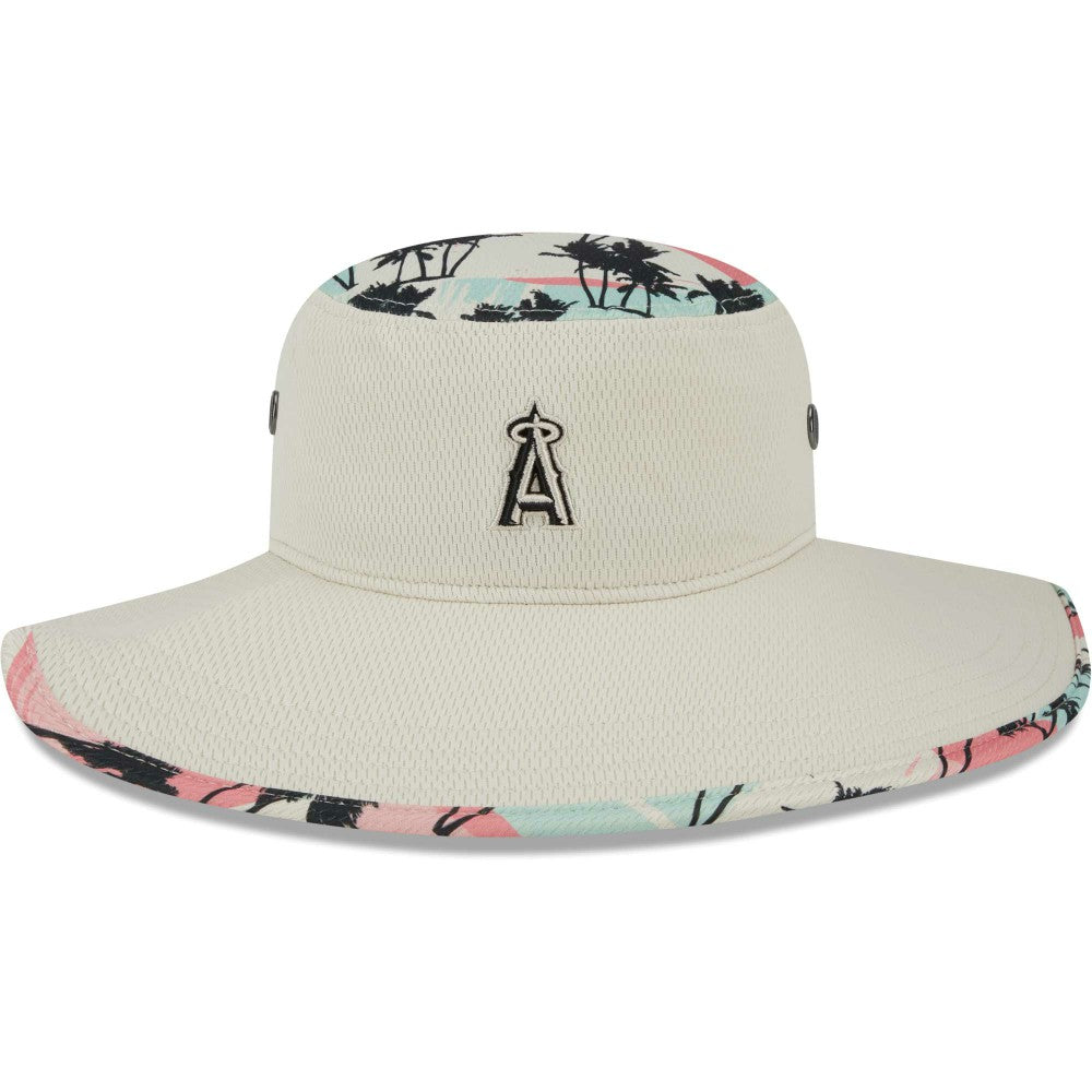 Los Angeles Angels New Era Retro Beachin' Bucket Hat | MLB On Sale