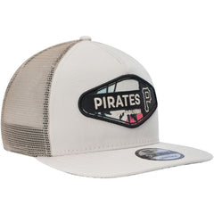 Pittsburgh Pirates New Era Retro Beachin' Patch A-Frame Trucker 9FIFTY Snapback Hat | MLB US