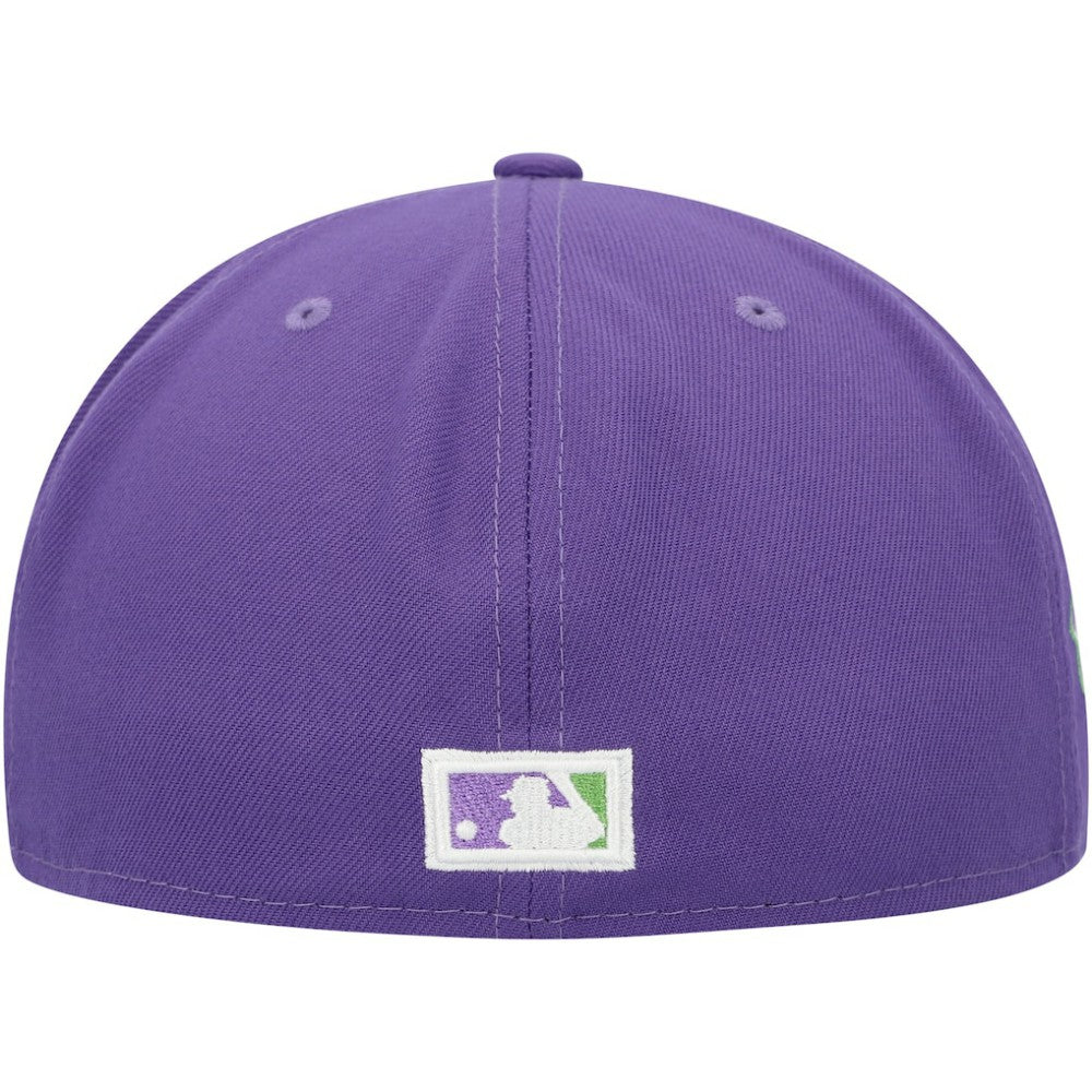 Atlanta Braves New Era Lime Side Patch 59FIFTY Fitted Hat | MLB Shop