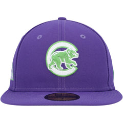 Chicago Cubs New Era Lime Side Patch 59FIFTY Fitted Hat | MLB Sale