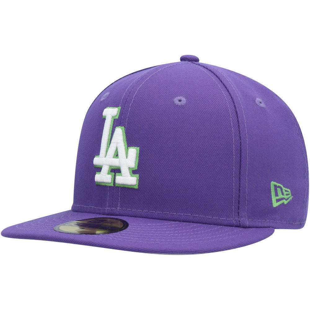 Los Angeles Dodgers New Era Lime Side Patch 59FIFTY Fitted Hat | MLB On Sale
