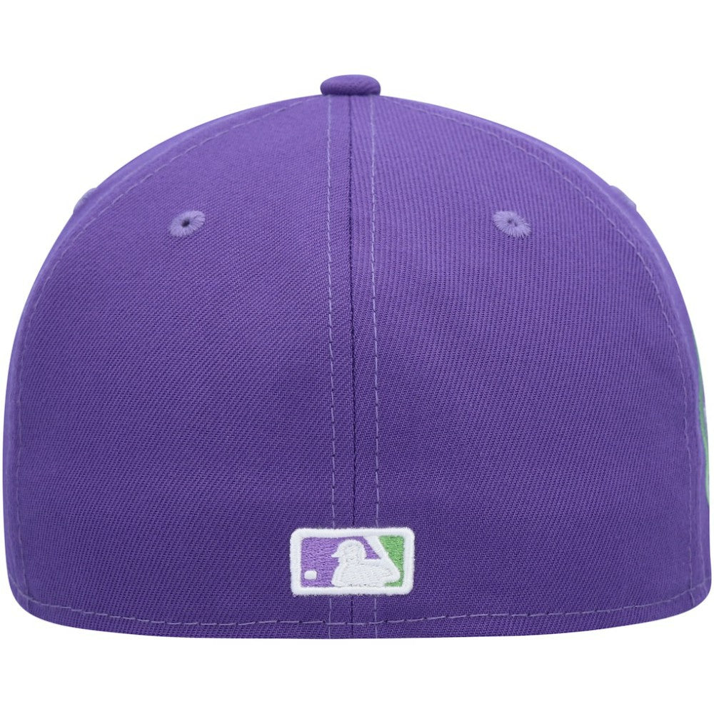 Athletics New Era Lime Side Patch 59FIFTY Fitted Hat | MLB Discount