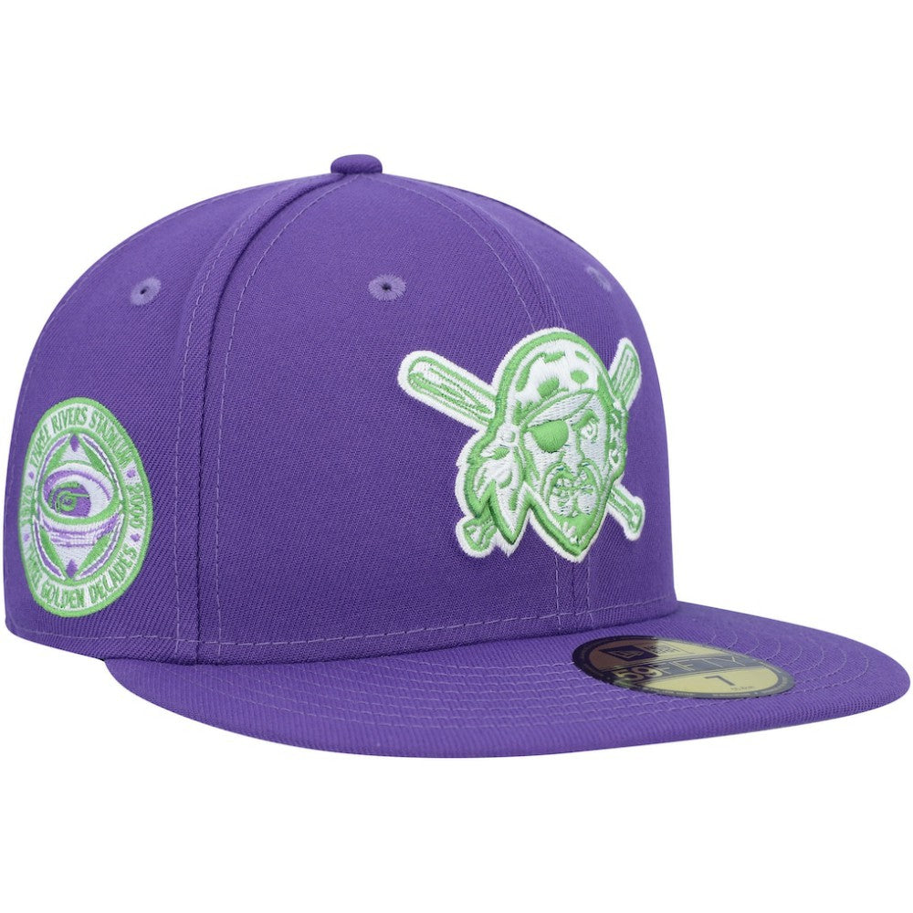 Pittsburgh Pirates New Era Lime Side Patch 59FIFTY Fitted Hat | MLB US