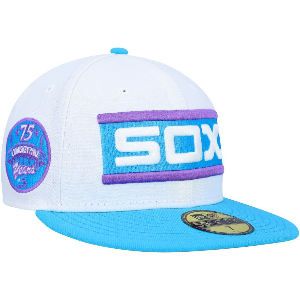 Chicago White Sox New Era Comiskey Park 75th Anniversary Vice 59FIFTY Fitted Hat | MLB New