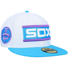 Chicago White Sox New Era Comiskey Park 75th Anniversary Vice 59FIFTY Fitted Hat | MLB New