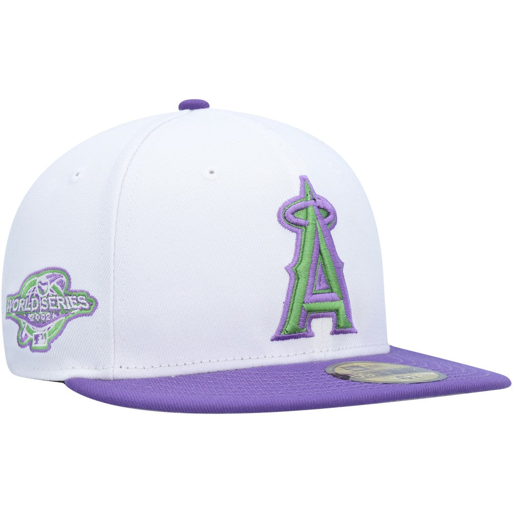 Los Angeles Angels New Era 2002 World Series Side Patch 59FIFTY Fitted Hat | MLB Near me