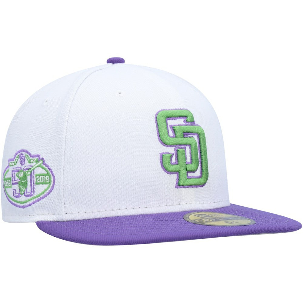 San Diego Padres New Era 50th Anniversary Side Patch 59FIFTY Fitted Hat | MLB New