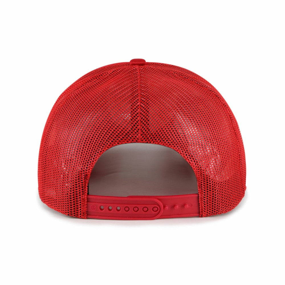 Los Angeles Angels '47 Foam Logo Trucker Adjustable Hat | MLB For sale