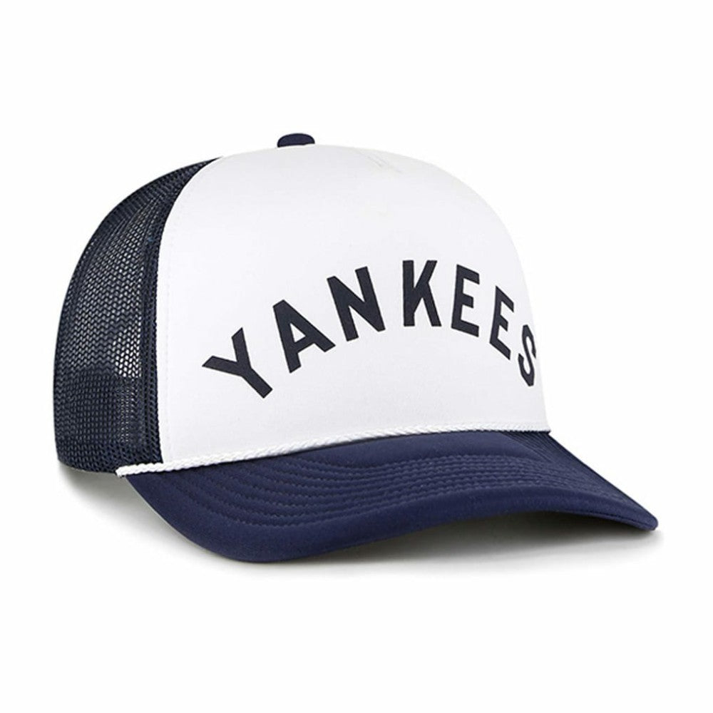 New York Yankees '47 Foam Front Script Trucker Snapback Hat | MLB Outlet