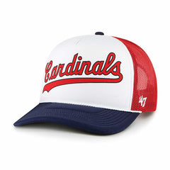 St. Louis Cardinals '47 Foam Front Script Trucker Snapback Hat | MLB For sale