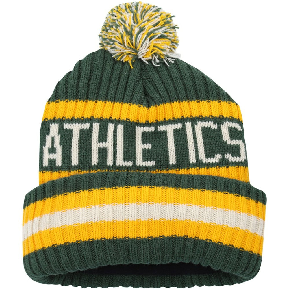 Athletics '47 Bering Cuffed Knit Hat with Pom | MLB New