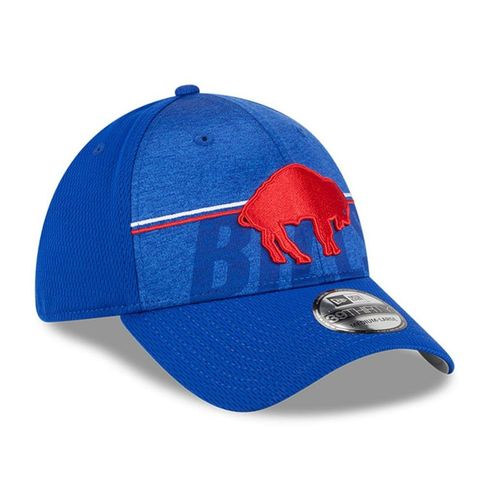 Buffalo Bills New Era 2023 NFL Training Camp Throwback 39THIRTY Flex Hat