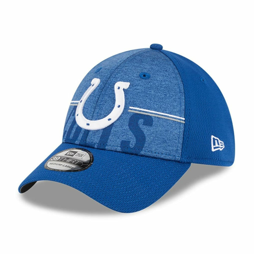 Indianapolis Colts New Era 2023 NFL Training Camp 39THIRTY Flex Hat