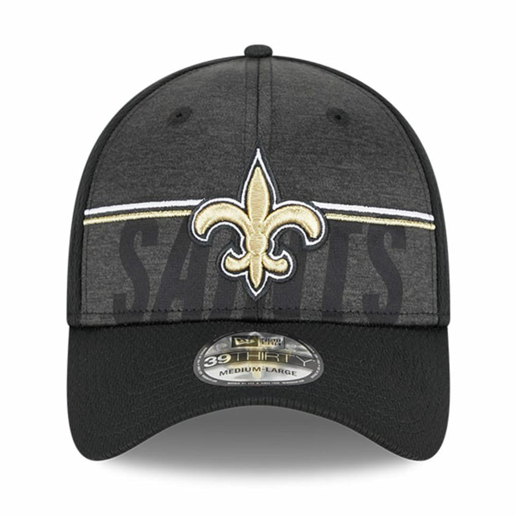 New Orleans Saints New Era 2023 NFL Training Camp 39THIRTY Flex Hat