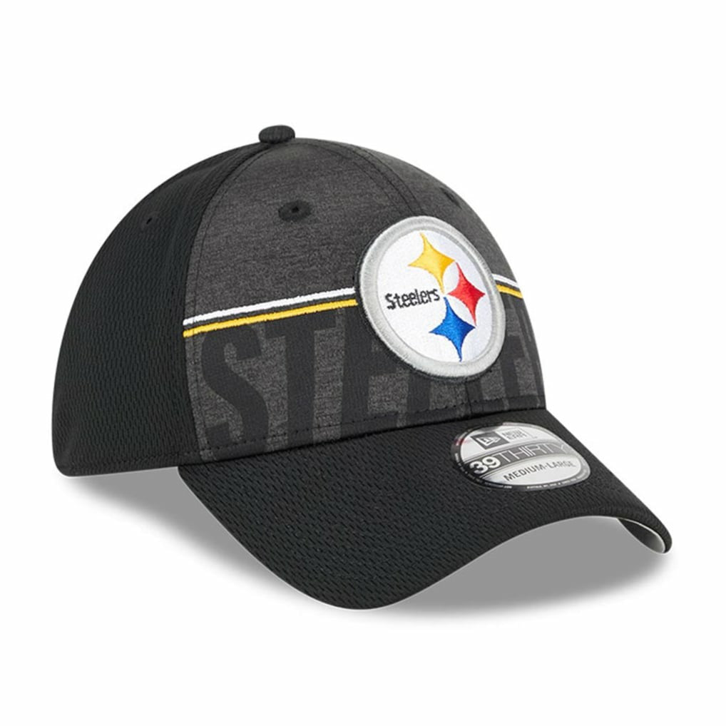 Pittsburgh Steelers New Era 2023 NFL Training Camp 39THIRTY Flex Hat