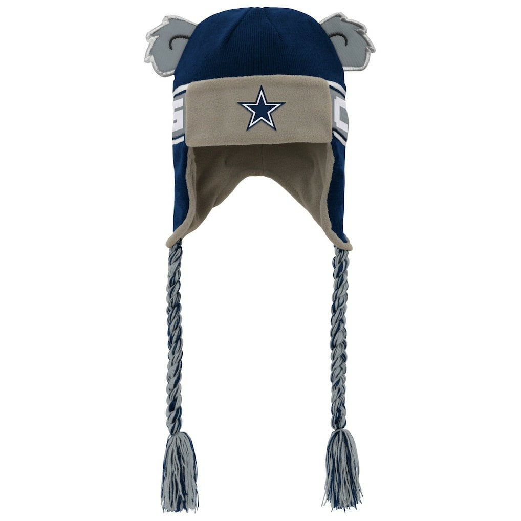 Dallas Cowboys  Youth Wordmark Ears Trooper Knit Hat