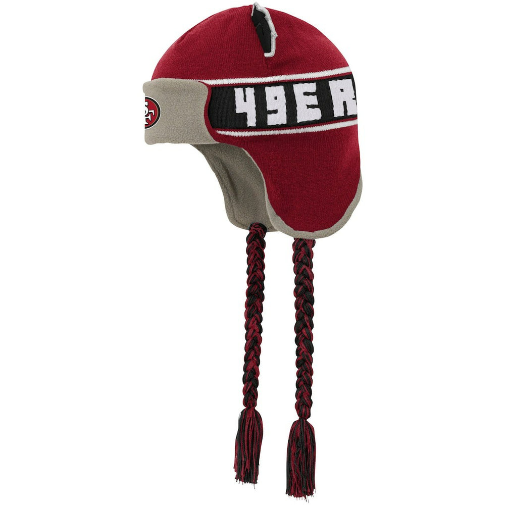 San Francisco 49ers  Youth Wordmark Ears Trooper Knit Hat