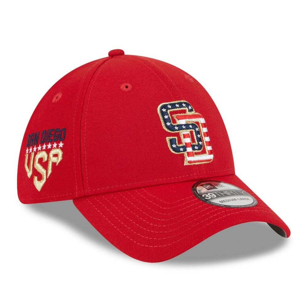 San Diego Padres New Era 2023 Fourth of July 39THIRTY Flex Hat | MLB Online