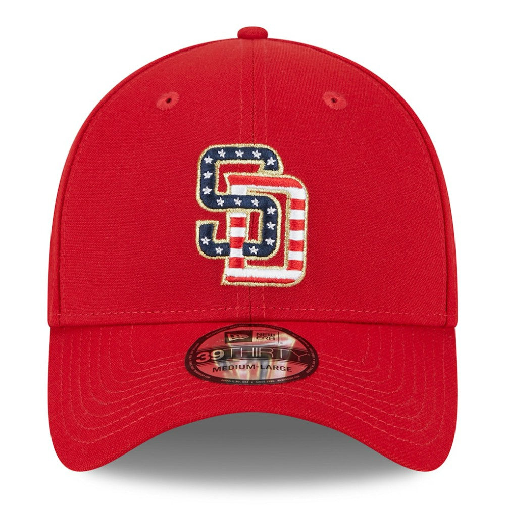 San Diego Padres New Era 2023 Fourth of July 39THIRTY Flex Hat | MLB Online