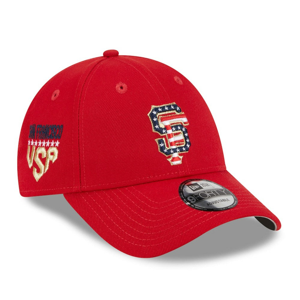 San Francisco Giants New Era 2023 Fourth of July 9FORTY Adjustable Hat | MLB Online