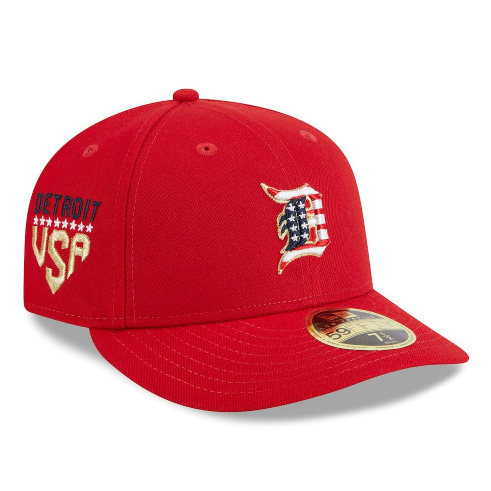 Detroit Tigers New Era 2023 Fourth of July Low Profile 59FIFTY Fitted Hat | MLB US