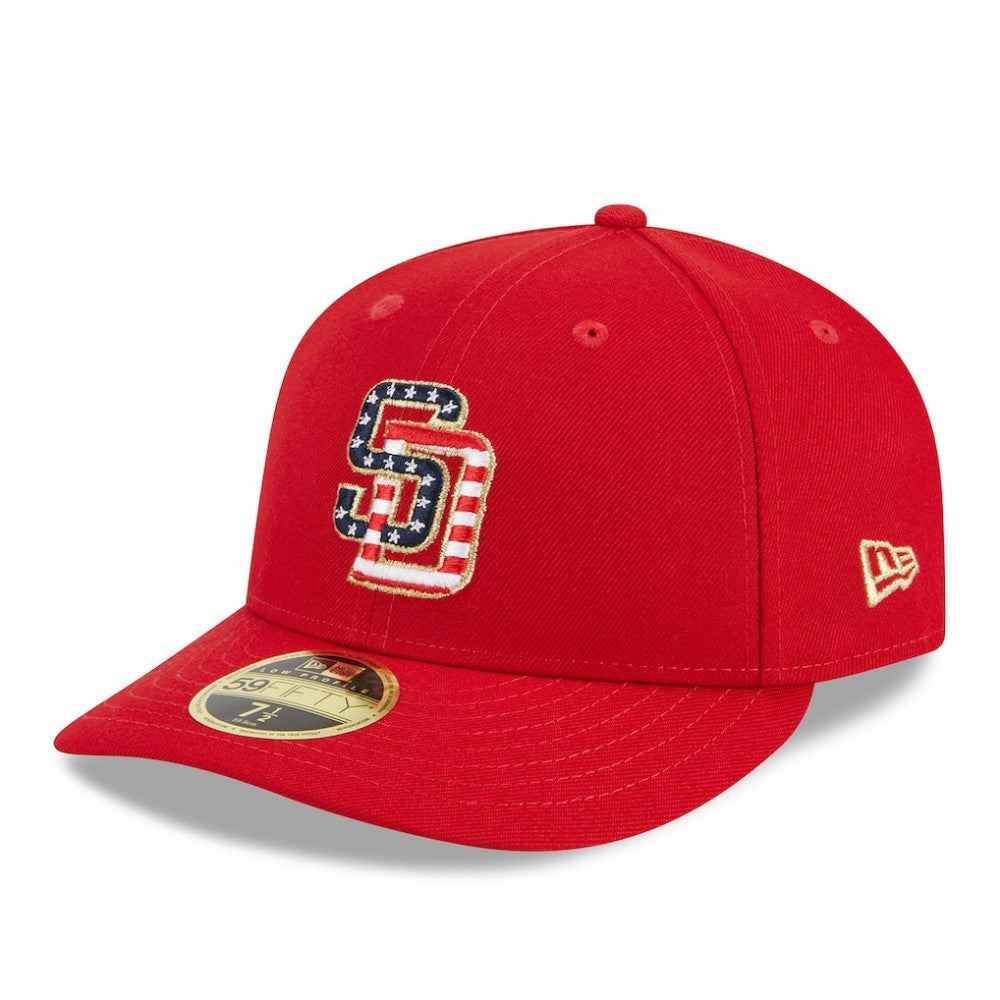 San Diego Padres New Era 2023 Fourth of July Low Profile 59FIFTY Fitted Hat | MLB US