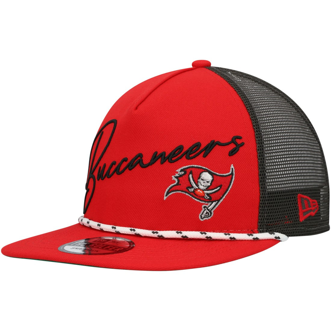 Tampa Bay Buccaneers New Era Script Logo Golfer 9FIFTY Snapback Hat