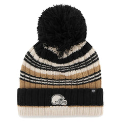 Cleveland Browns 47 brand '47 Women's Barista Cuffed Knit Hat with Pom