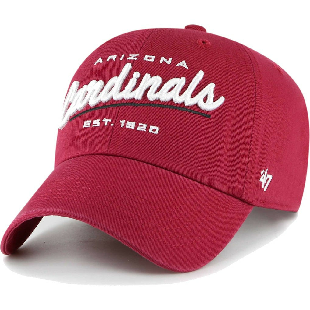 Arizona Cardinals 47 brand '47 Women's Sidney Clean Up Adjustable Hat