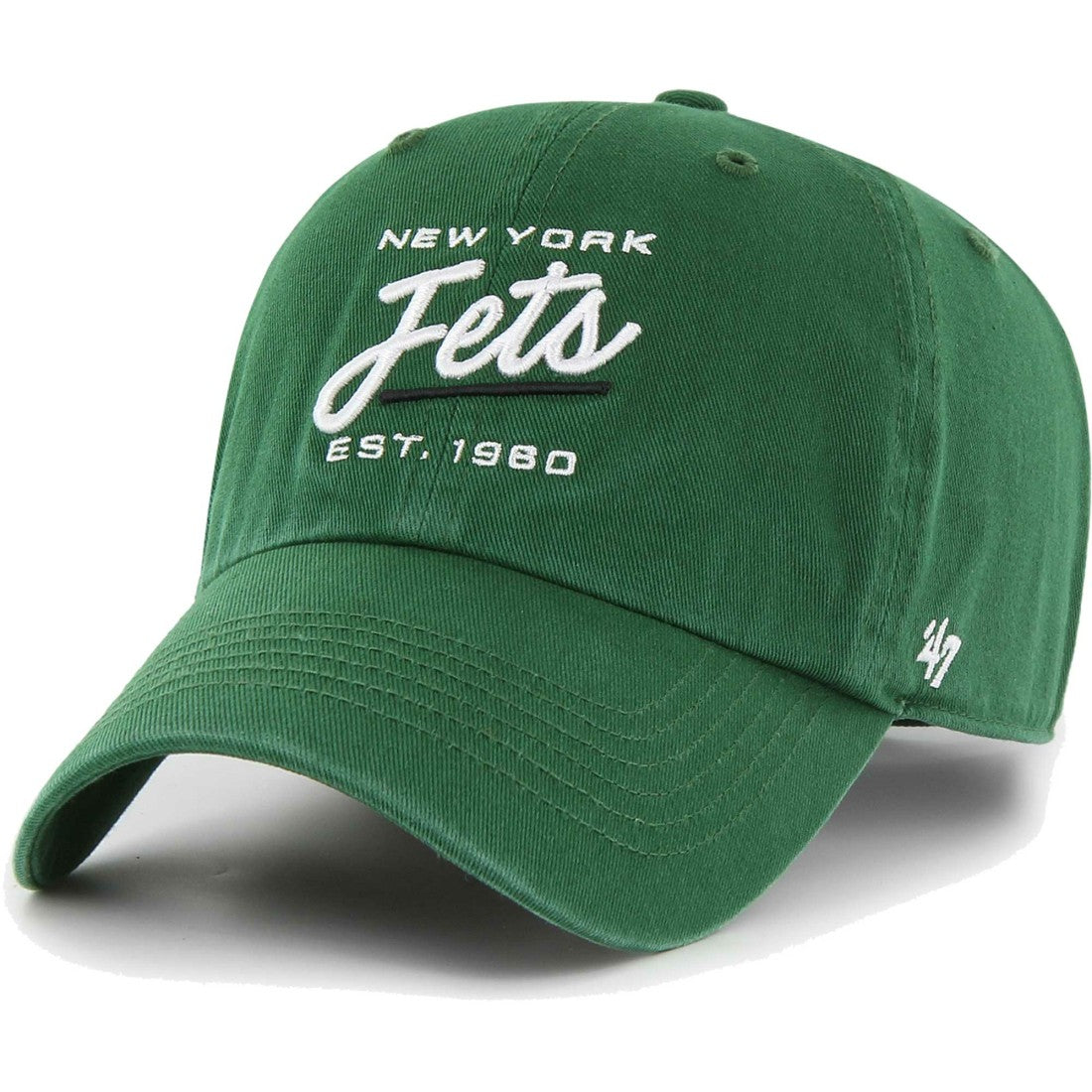 New York Jets 47 brand '47 Women's Sidney Clean Up Adjustable Hat