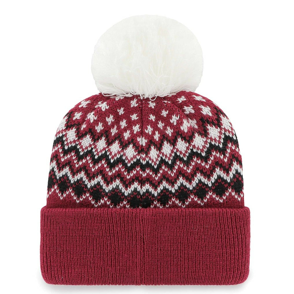 Arizona Cardinals 47 brand '47 Women's Elsa Cuffed Knit Hat with Pom