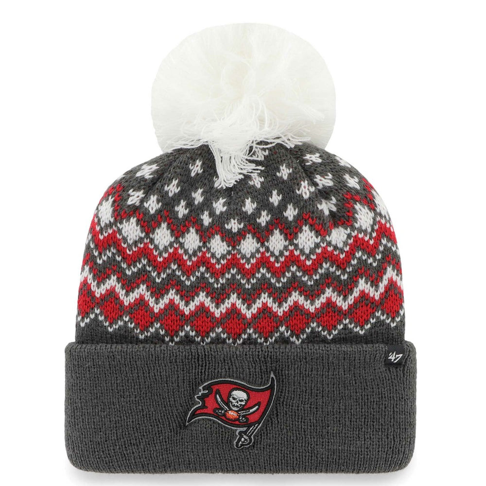 Tampa Bay Buccaneers 47 brand '47 Women's Elsa Cuffed Knit Hat with Pom