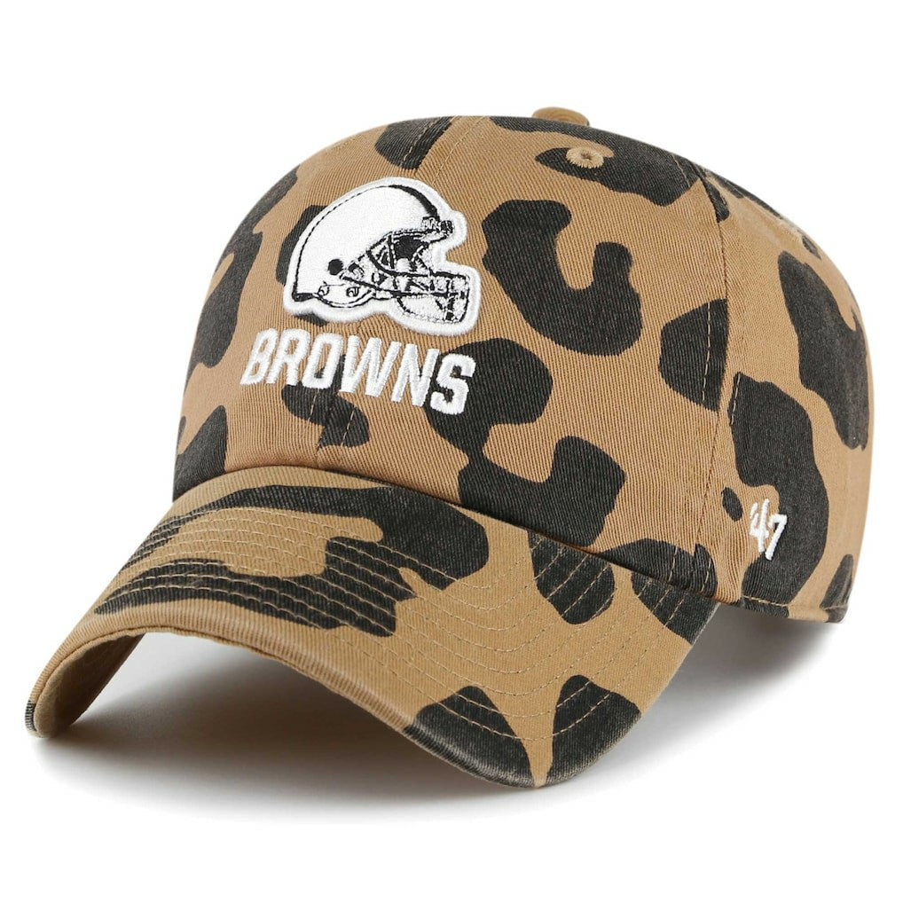 Cleveland Browns 47 brand '47 Women's Rosette Clean Up Adjustable Hat