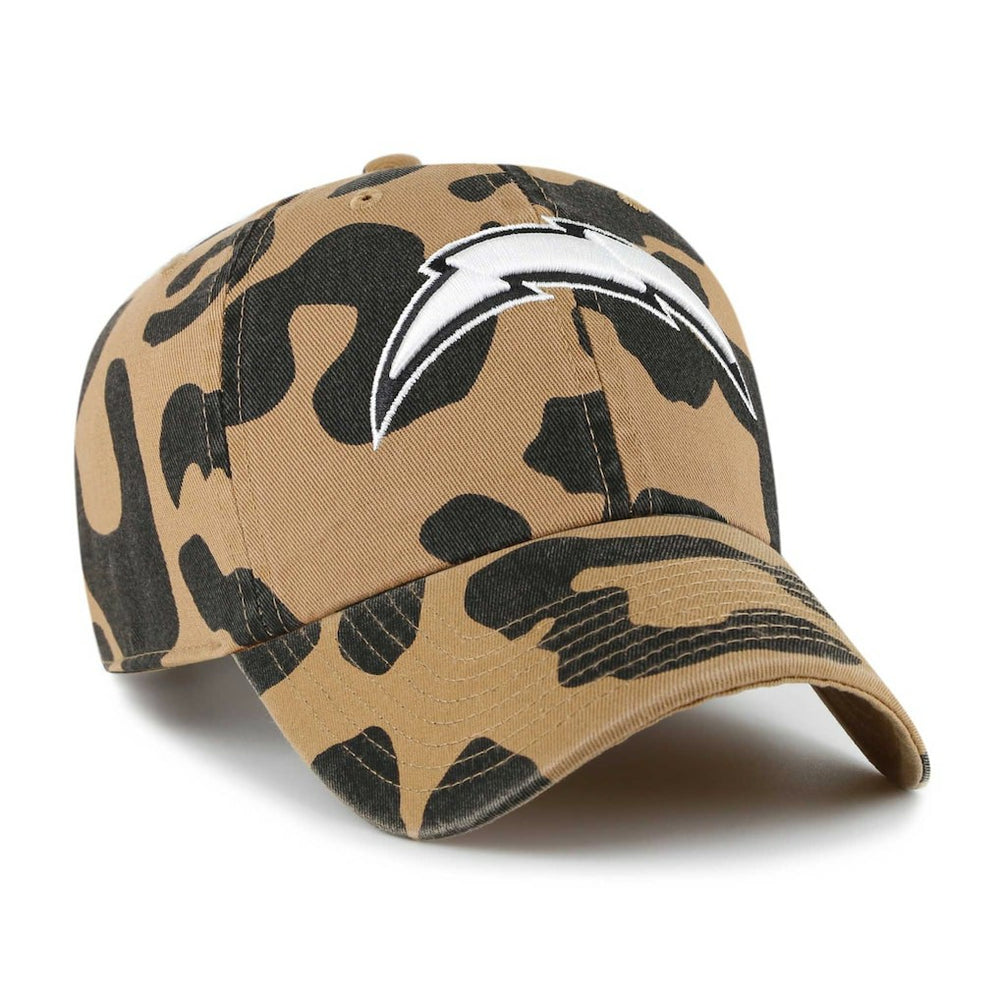 Los Angeles Chargers 47 brand '47 Women's Rosette Clean Up Adjustable Hat