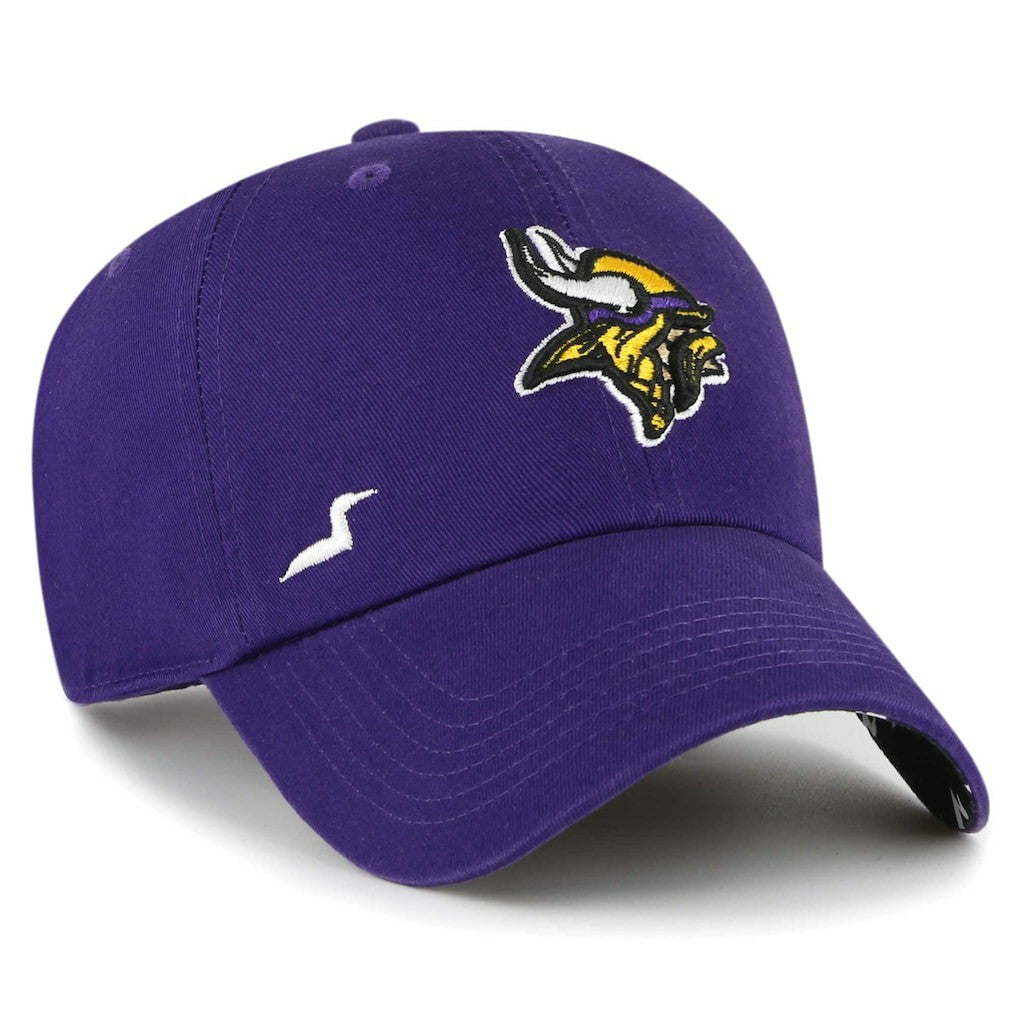 Minnesota Vikings 47 brand '47 Women's Confetti Icon Clean Up Adjustable Hat