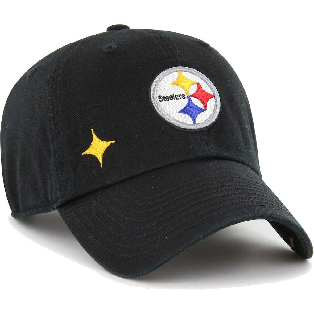 Pittsburgh Steelers 47 brand '47 Women's Confetti Icon Clean Up Adjustable Hat
