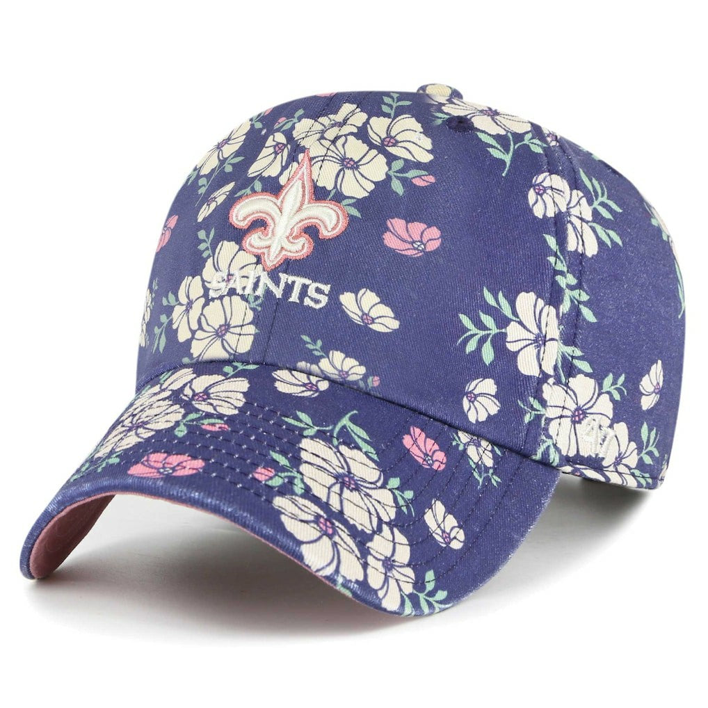 New Orleans Saints 47 brand '47 Women's Primrose Clean Up Adjustable Hat