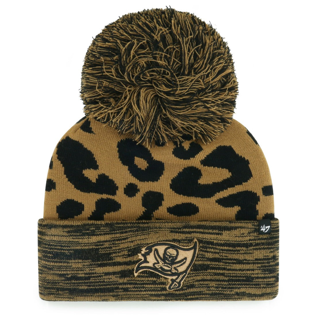 Tampa Bay Buccaneers 47 brand '47 Women's Rosette Cuffed Knit Hat with Pom
