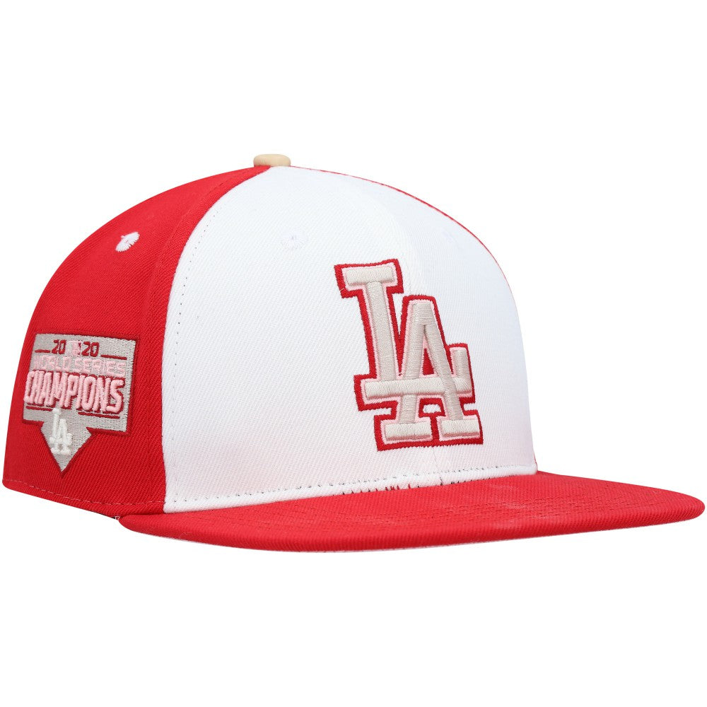 Los Angeles Dodgers Pro Standard Strawberry Ice Cream Drip Snapback Hat | MLB New