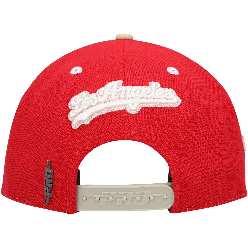 Los Angeles Dodgers Pro Standard Strawberry Ice Cream Drip Snapback Hat | MLB New