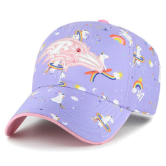 Baltimore Ravens 47 brand '47 Girls Preschool Unicorn Clean Up Adjustable Hat