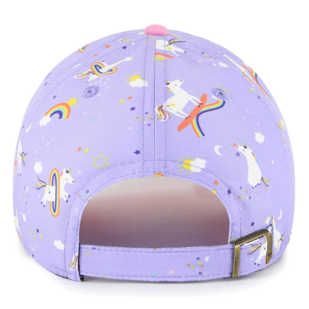 Baltimore Ravens 47 brand '47 Girls Preschool Unicorn Clean Up Adjustable Hat