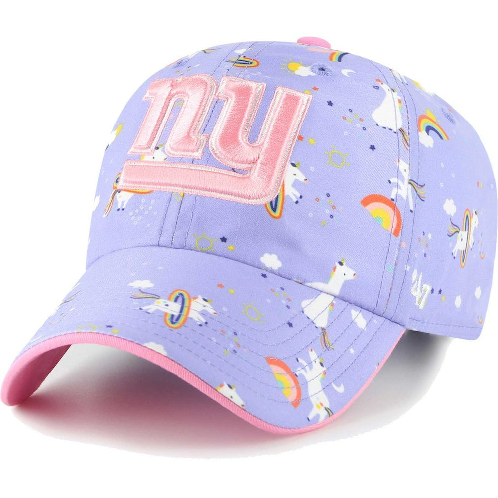 New York Giants 47 brand '47 Girls Preschool Unicorn Clean Up Adjustable Hat