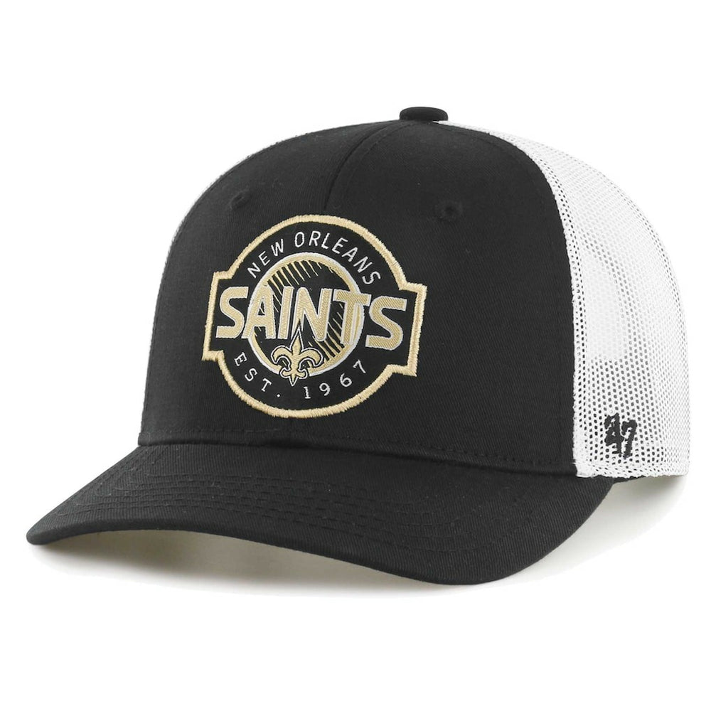 New Orleans Saints 47 brand '47 Youth Scramble Adjustable Trucker Hat