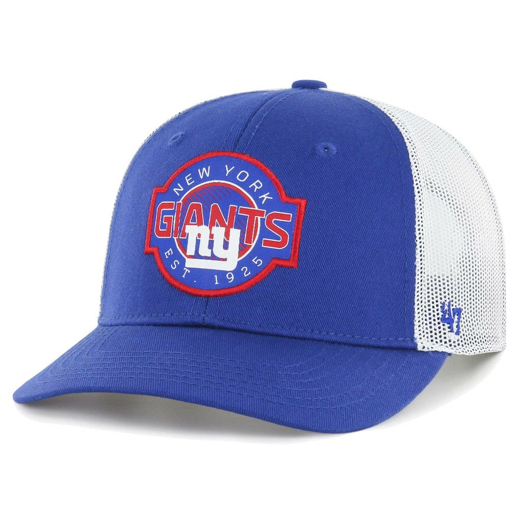 New York Giants 47 brand '47 Youth Scramble Adjustable Trucker Hat
