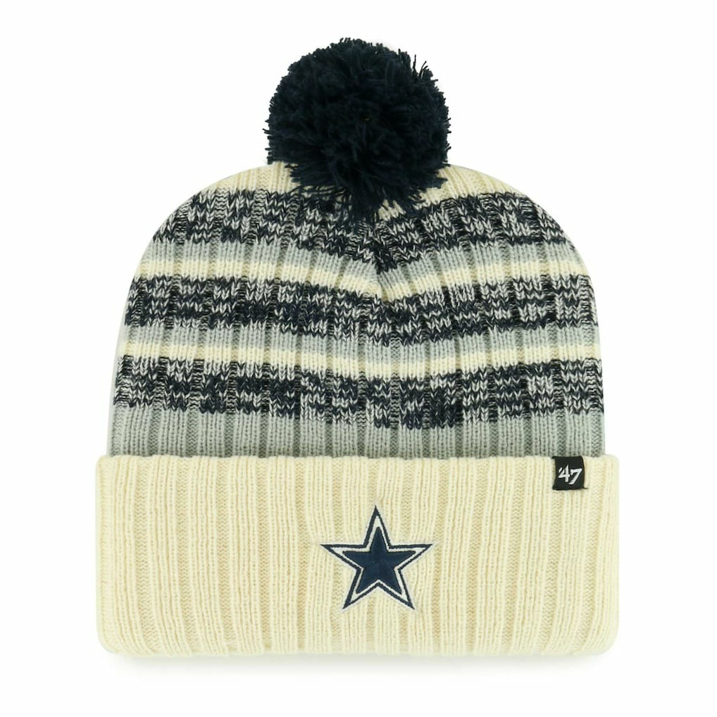 Dallas Cowboys 47 brand '47 Tavern Cuffed Knit Hat with Pom