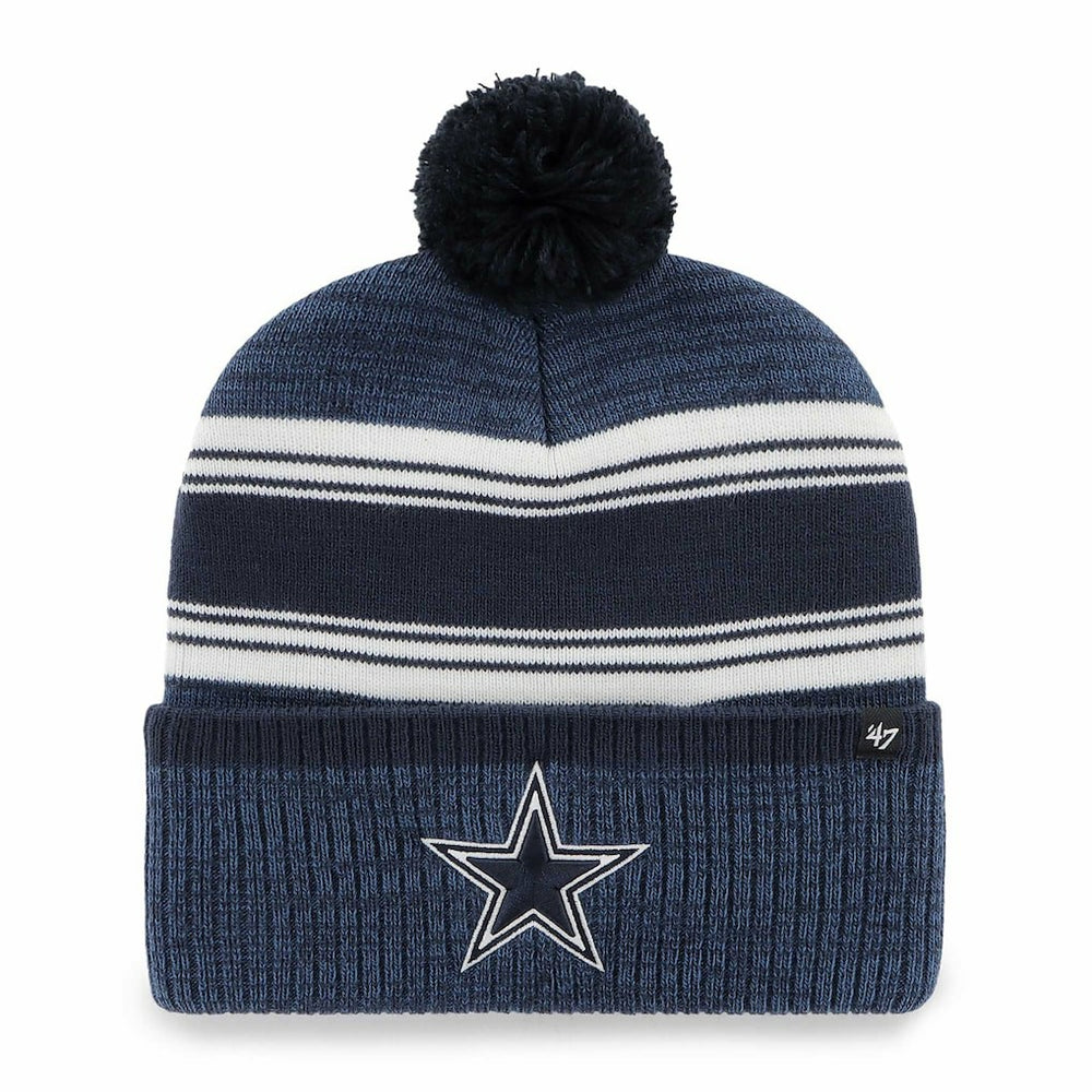 Dallas Cowboys 47 brand '47 Fadeout Cuffed Knit Hat with Pom