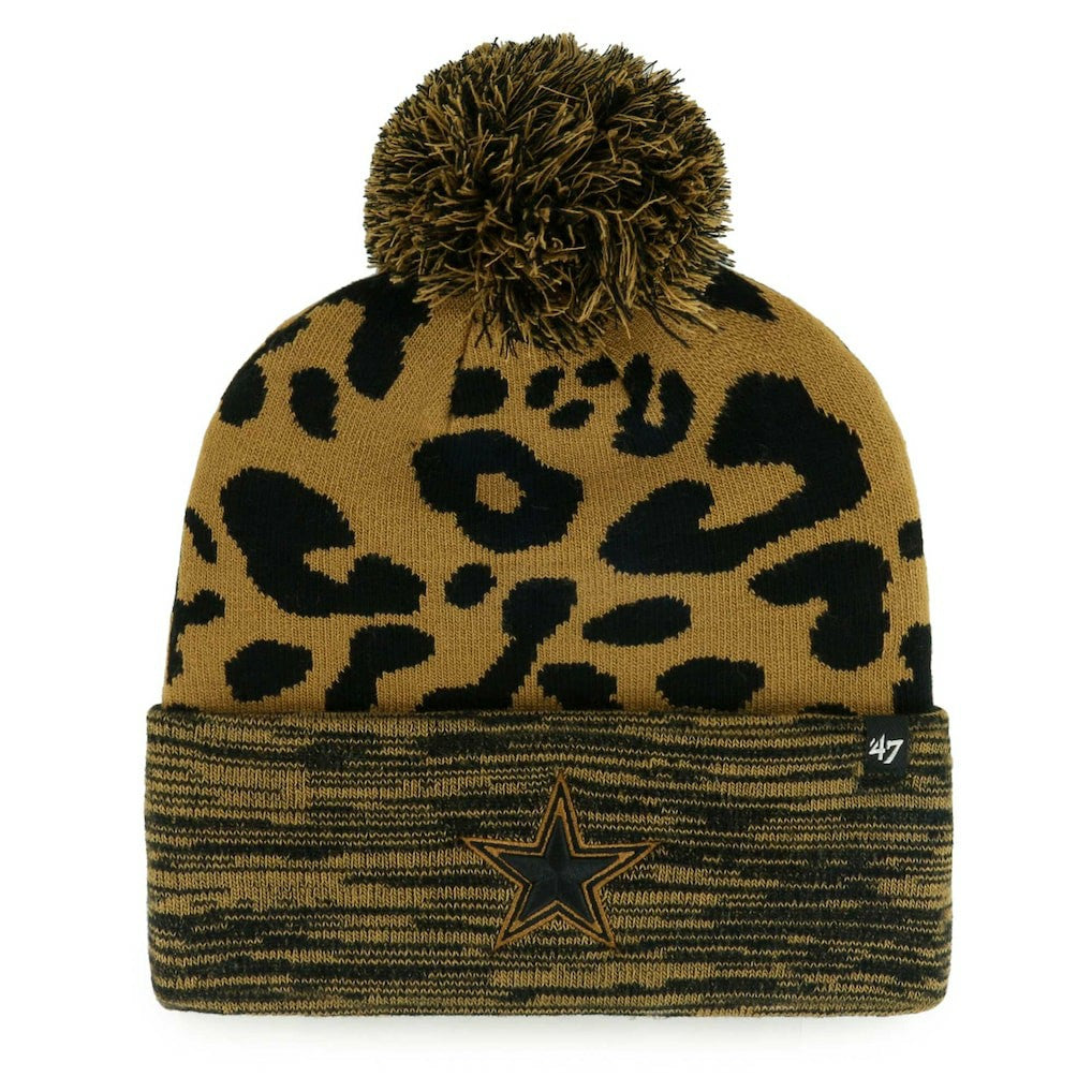 Dallas Cowboys 47 brand '47 Women's Rosette Cuffed Knit Hat with Pom